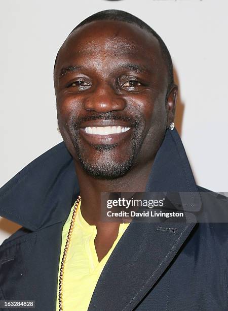Recording artist Akon attends the 7th Annual "Stars & Strikes" Celebrity Bowling and Poker Tournament benefiting A Place Called Home at PINZ Bowling...