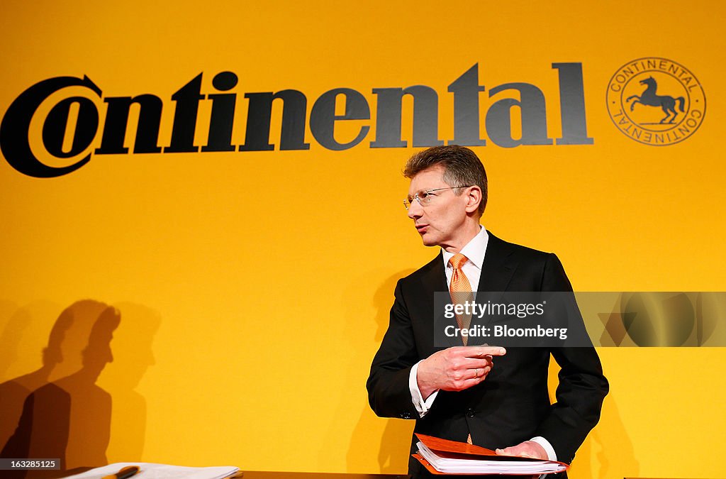 Continental AG Annual Results News Conference