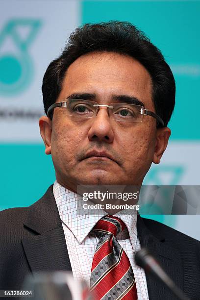 Wan Zulkiflee Wan Ariffin, chief operating officer of Petroliam Nasional Bhd. , attends a news conference in Kuala Lumpur, Malaysia, on Thursday,...