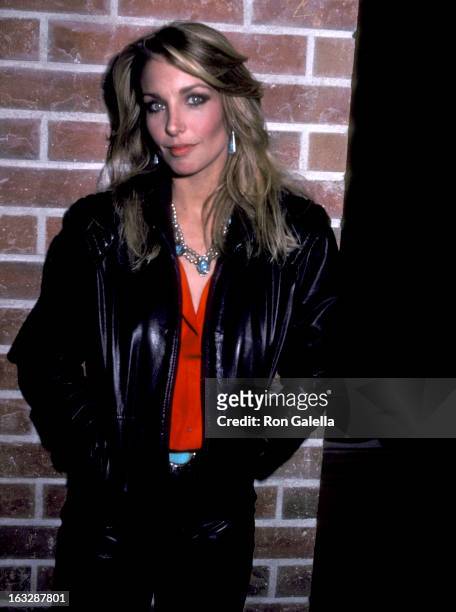 Actress Heather Thomas attends the Grand Opening Celebration of Pastel Restaurant on January 18, 1983 at Pastel Restaurant in Beverly Hills,...