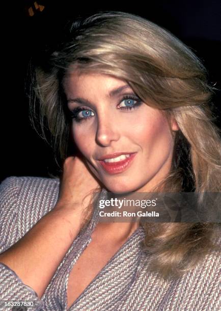 Actress Heather Thomas on July 9, 1983 sighting at the Century Plaza Hotel in Los Angeles, California.