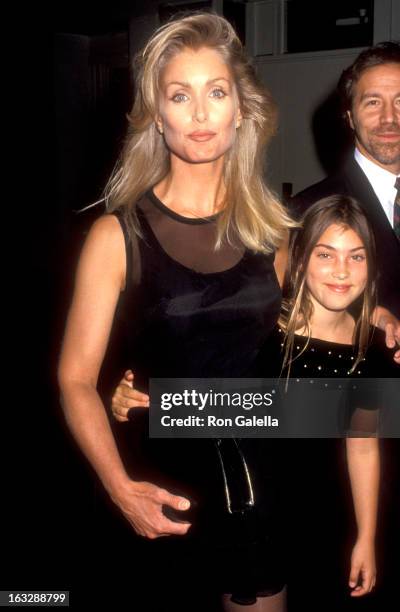 Actress Heather Thomas and Shauna Brittenham attend the Second Annual Environmental Media Awards on September 23, 1992 at Sony Pictures Studios in...