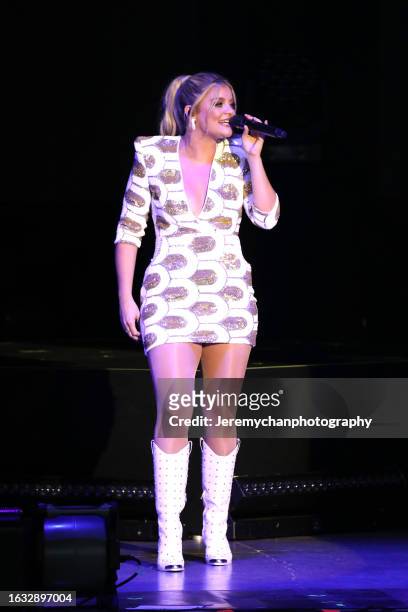 Lauren Alaina performs at Budweiser Stage on August 22, 2023 in Toronto, Ontario.
