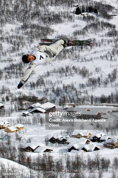 Danielle Scott of Australia during the FIS Freestyle Ski World Championship Men's and Women's Aerials on March 07, 2013 in Voss, Norway.