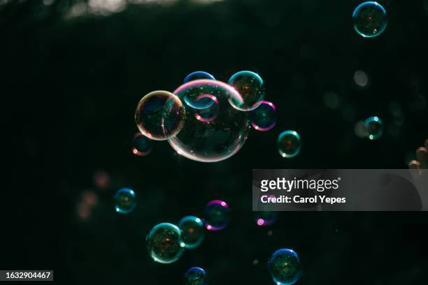 bubbles  floating - blowing bubbles stock pictures, royalty-free photos & images