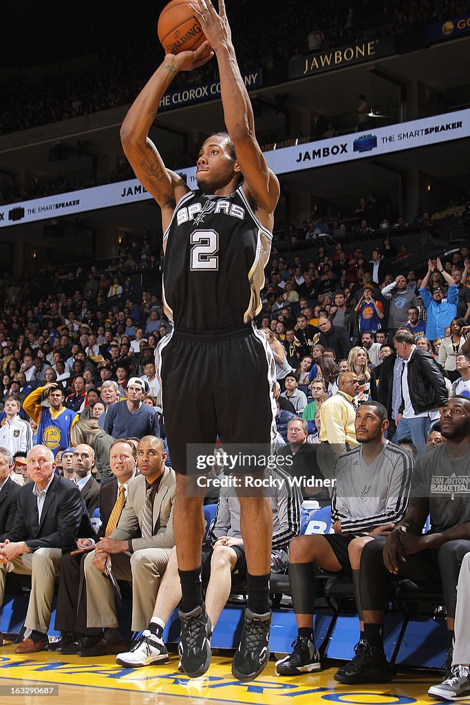 San Antonio Spurs v Golden State Warriors