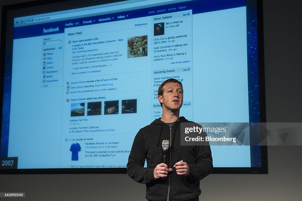 Facebook To Detail Updates To News Feed At Press Event