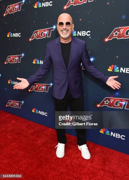 Howie Mandel at the "America's Got Talent" Season 18 Live Show - Red Carpet at Hotel Dena on August 29, 2023 in Pasadena, California