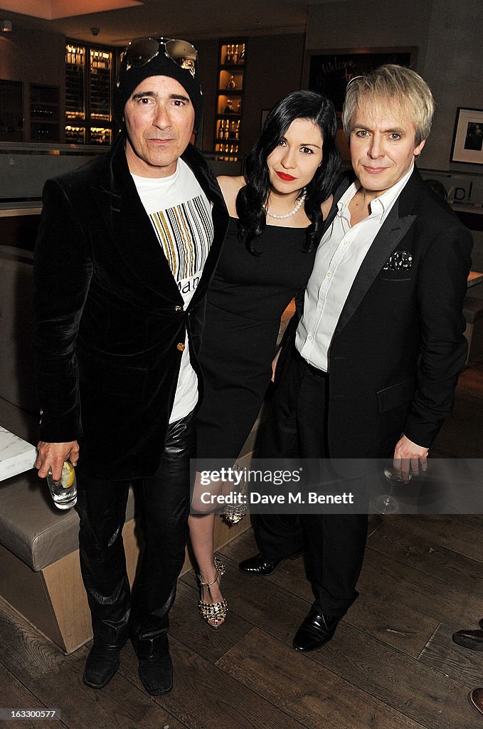 Cassis Hosts After Party For Nick Rhodes Exhibition 'BEI INCUBI: Beautiful Nightmares'