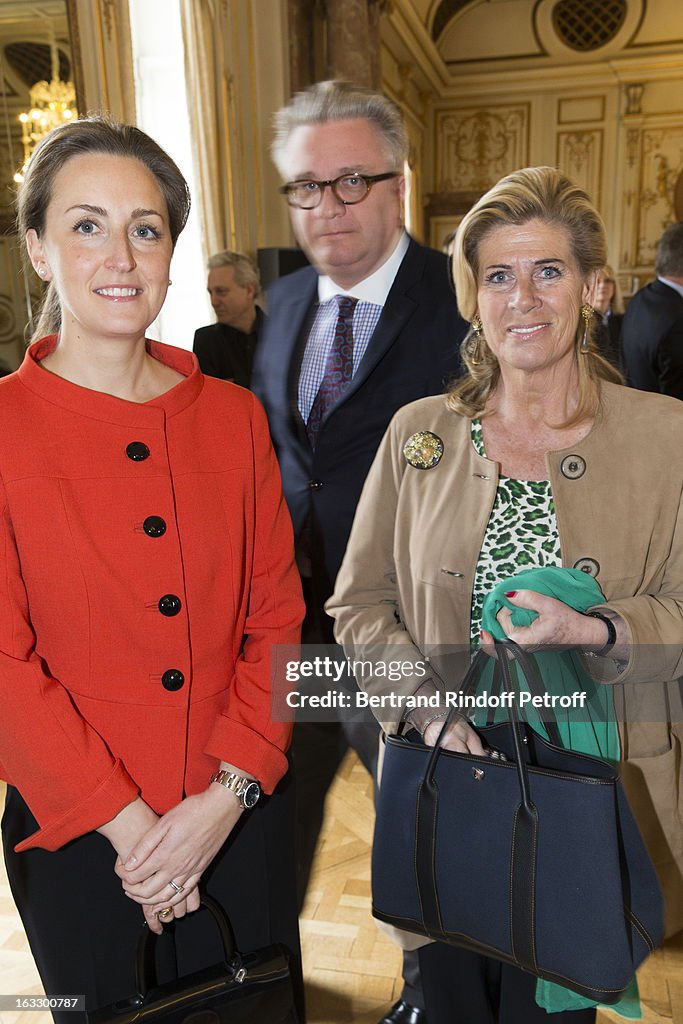 Stephane Bern Decorated At The Palais D'Egmont In Brussels