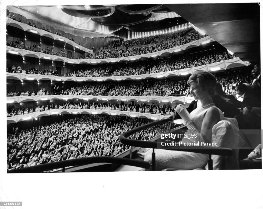 The Metropolitan Opera House At Lincoln Center Plaza