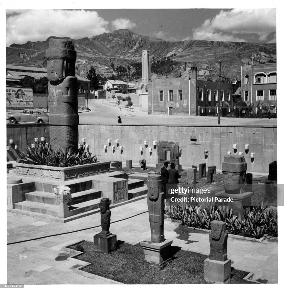 The Tiahuanaco Museum In La Paz, Bolivia