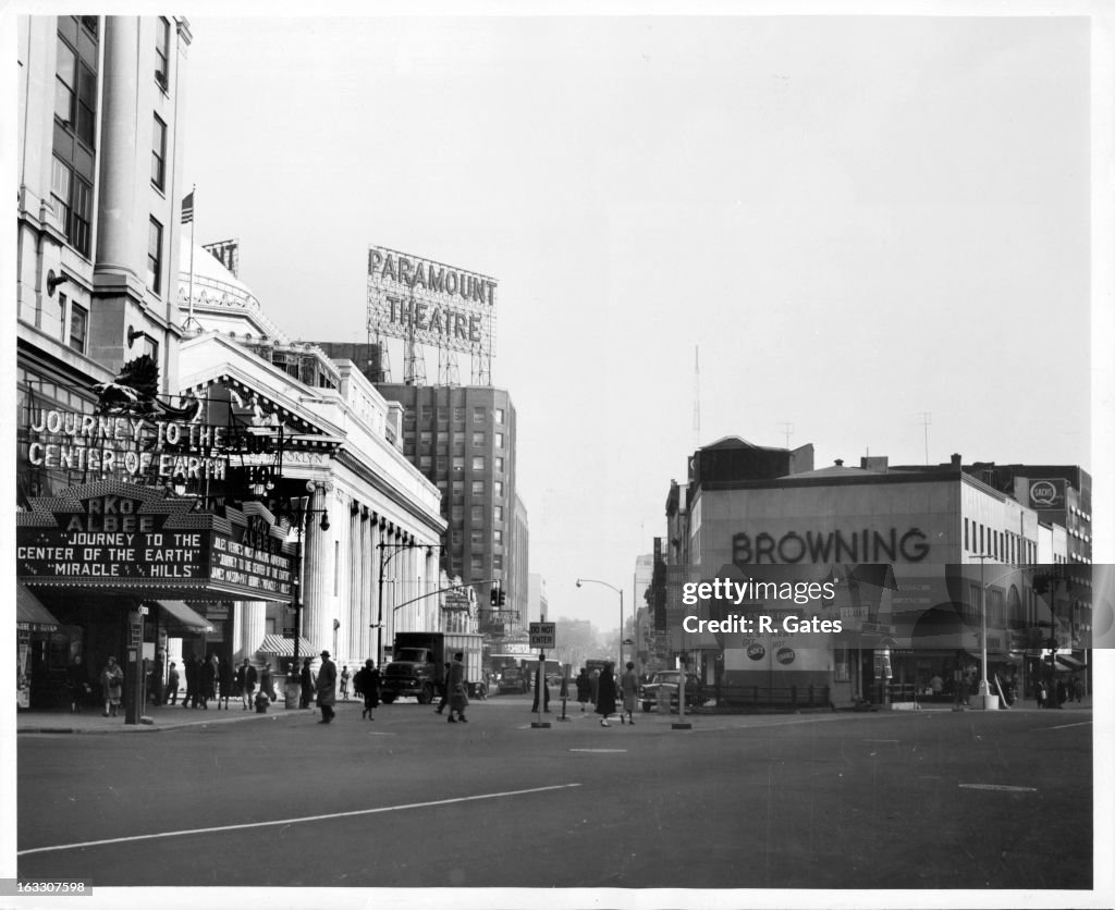 The New York-Paramount Theater In Brooklyn New York