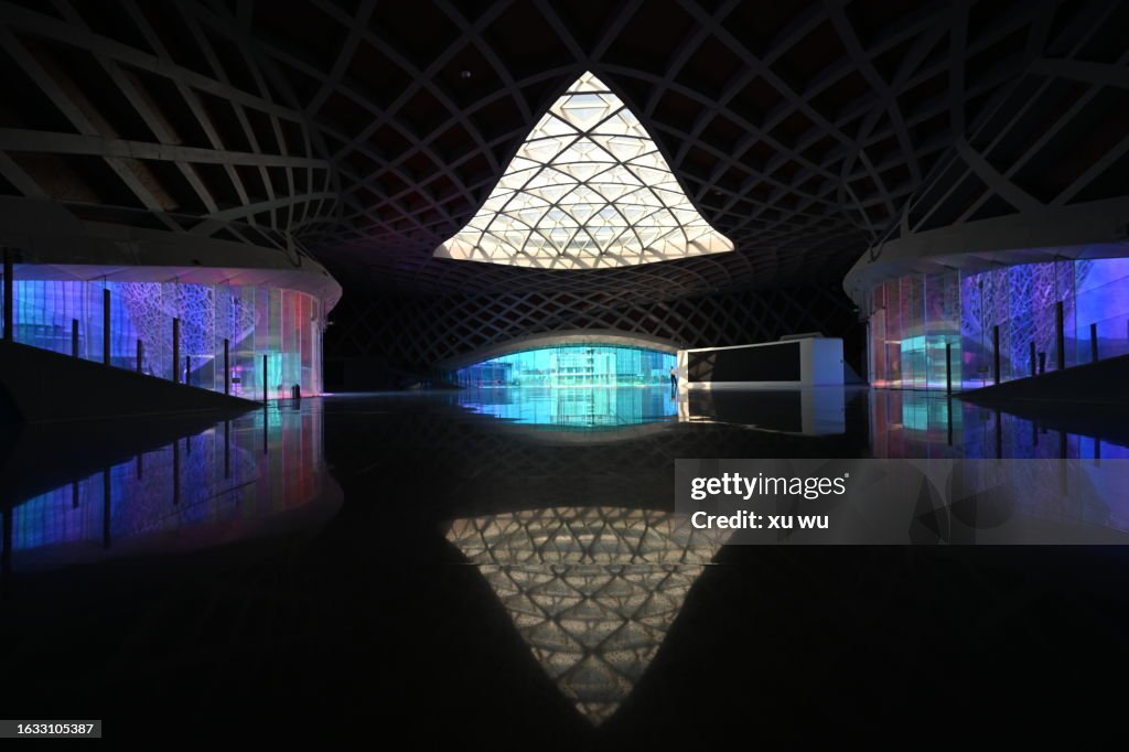 Science and Technology Museum Modern Architecture Indoor Hall