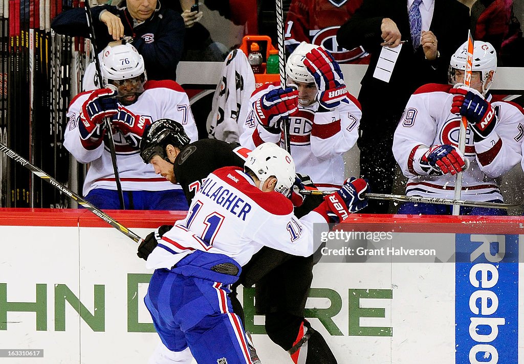 Montreal Canadiens v Carolina Hurricanes