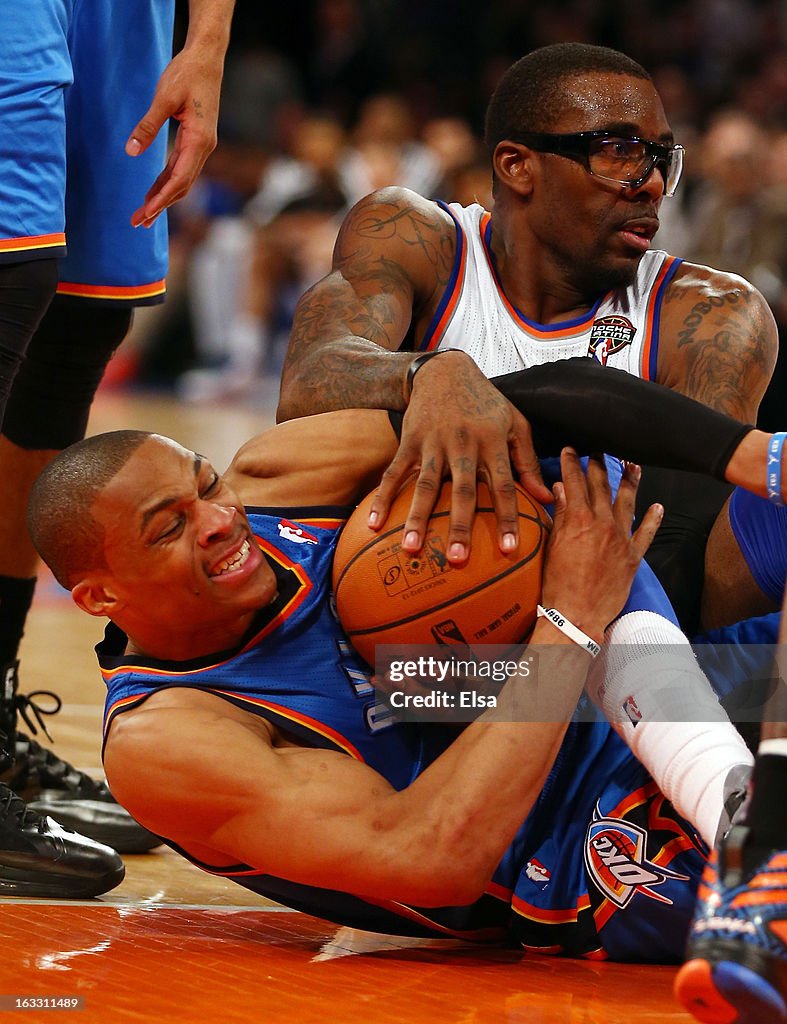 Oklahoma City Thunder v New York Knicks