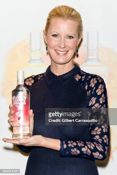 Personality Sandra Lee promotes the new Smirnoff Sorbet Light Vodkas during the 2013 Philadelphia Flower Show at the Pennsylvania Convention Center...