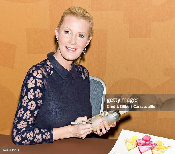 Personality Sandra Lee promotes the new Smirnoff Sorbet Light Vodkas during the 2013 Philadelphia Flower Show at the Pennsylvania Convention Center...