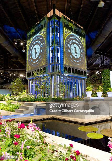 General view of atmosphere during the 2013 Philadelphia Flower Show at the Pennsylvania Convention Center on March 7, 2013 in Philadelphia,...