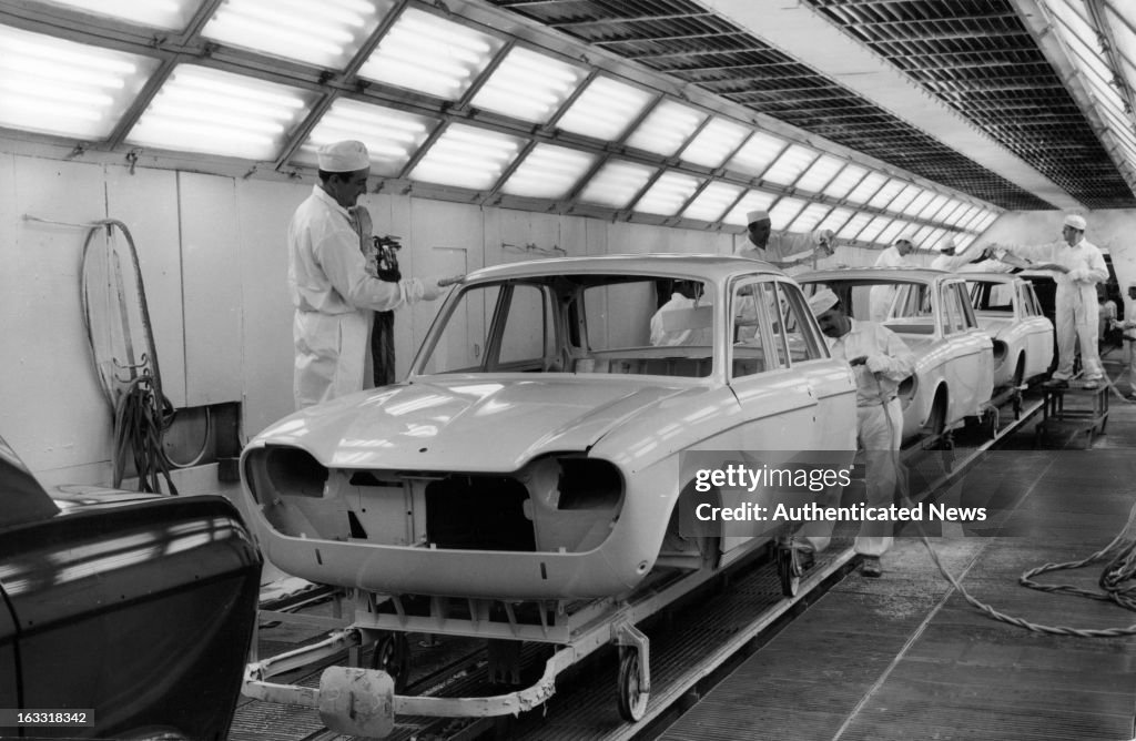 Peugeot Body Plant Spraying Booth