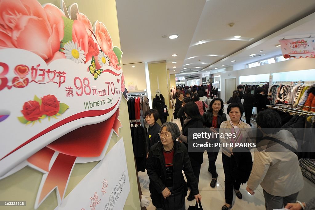 CHINA-WOMEN-DAY