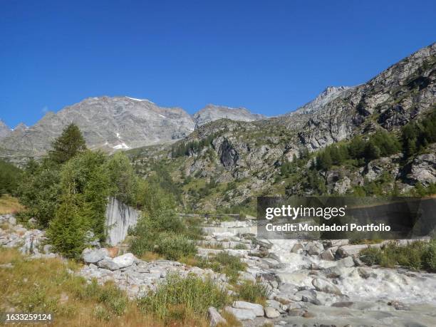 Trekking and details of Monte Rosa. Macugnaga , August 15th, 2023