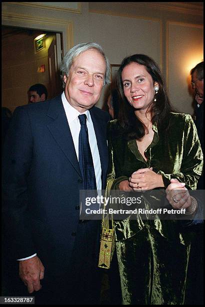 Baron and Baroness "David De Rothchild" at a gala in honor of "Ruggero Raimondi".