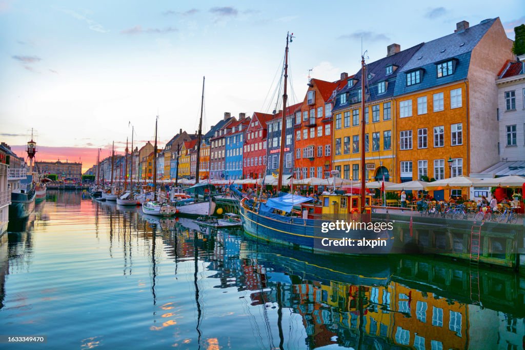 Nyhavn Kopenhagen, Dänemark