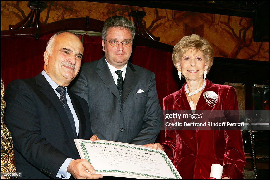 The Grand Prix De La Fondation Prince Louis De Polignac Awards At Maxim's In Paris