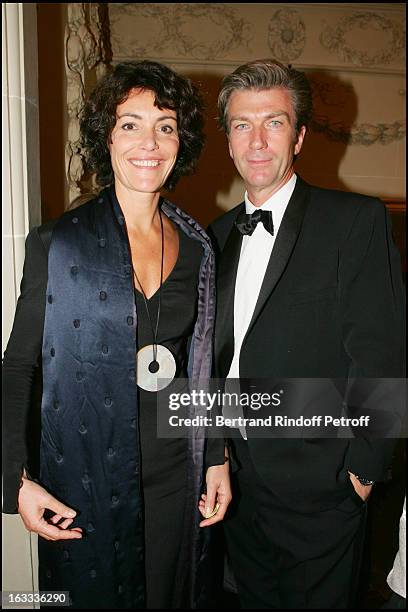 Caroline Tresca and Philippe Caroit at The Bal Des Etoiles Held In Aid Of Douleurs Sans Frontieres At Pre Catelan In Paris.