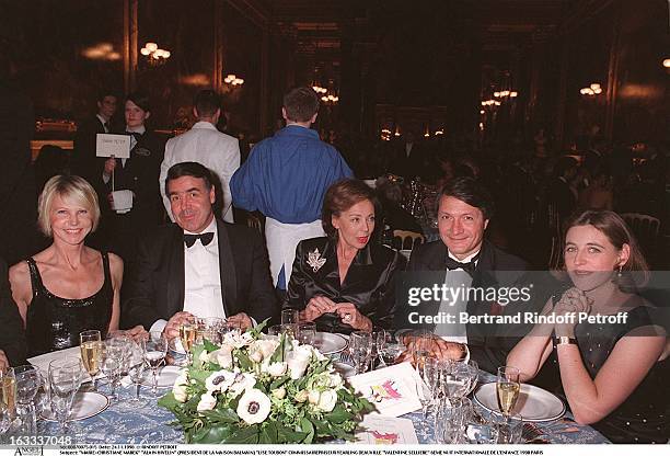 Marie-Christiane Marek, Alain Hivelin, Lise Toubon, Yearling Deauville, Valentine Selliere at The Sixth Night Of Internationale De L' Enfance In...