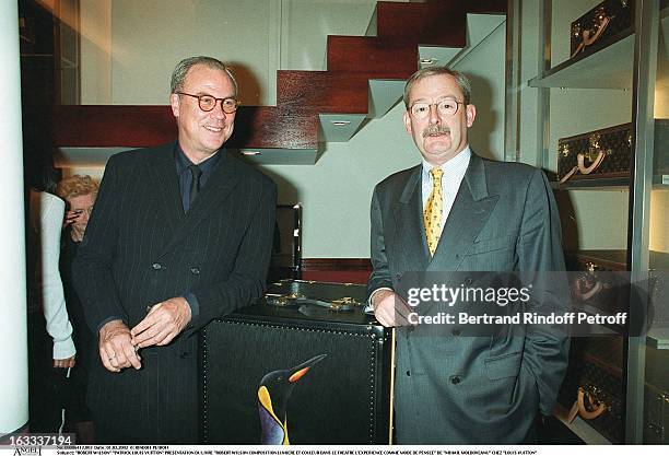 Robert Wilson "Patrick Louis Vuitton" presentation of the book "Robert Wilson Composition Lumiere et Couleur Dans Le Theatre L'Experience Comme Mode...