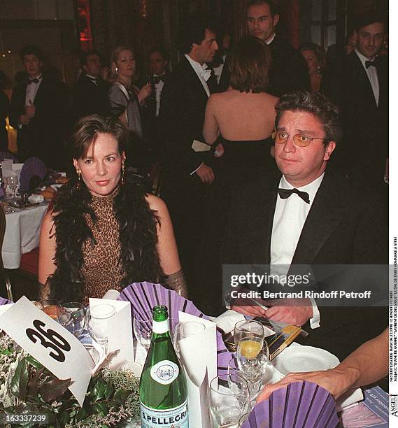 Diane De Guerre and Laurent De Belgique at The Bal De Paris In Celebration Of Sissi.