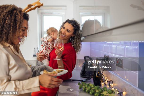 my favourite part of the day - costume reindeer antlers stock pictures, royalty-free photos & images