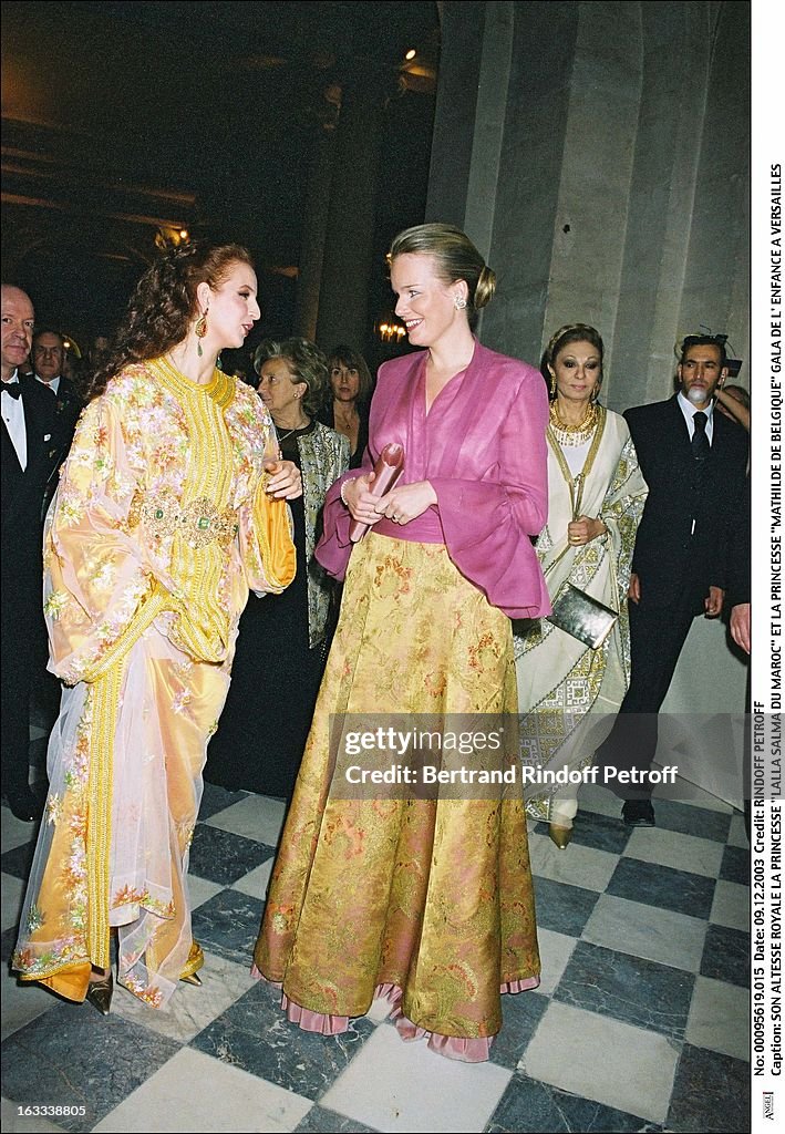 Gala Of Childhood In Versailles