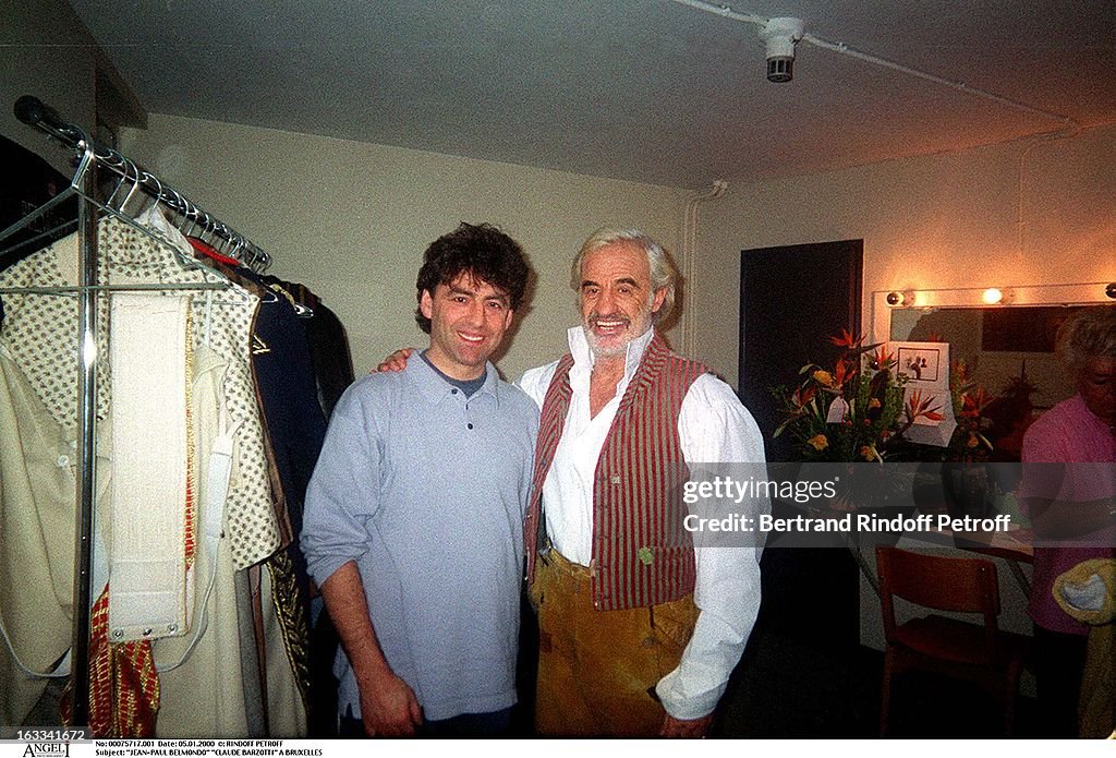 Jean Paul Belmondo At Cirque Royal In Brussels 2000