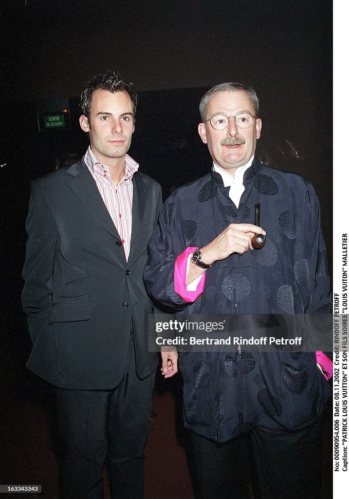 Patrick Louis Vuitton and his son Louis Vuitton Malletier Party