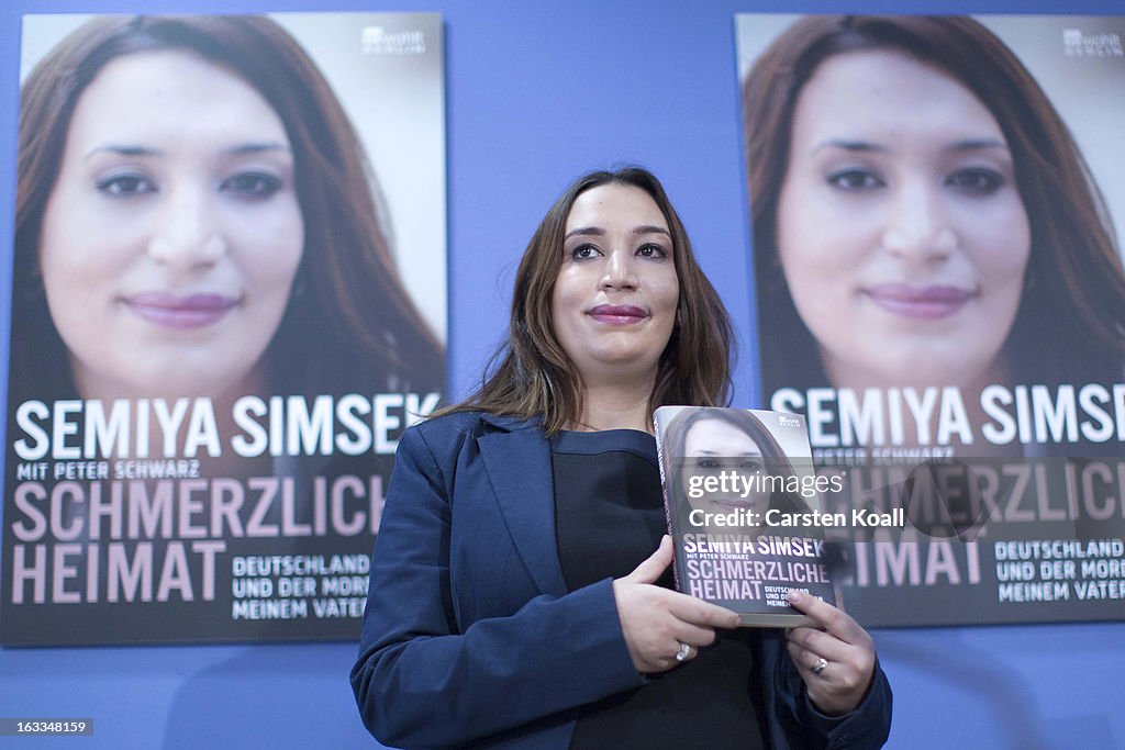 Semiya Simsek Book Presentation