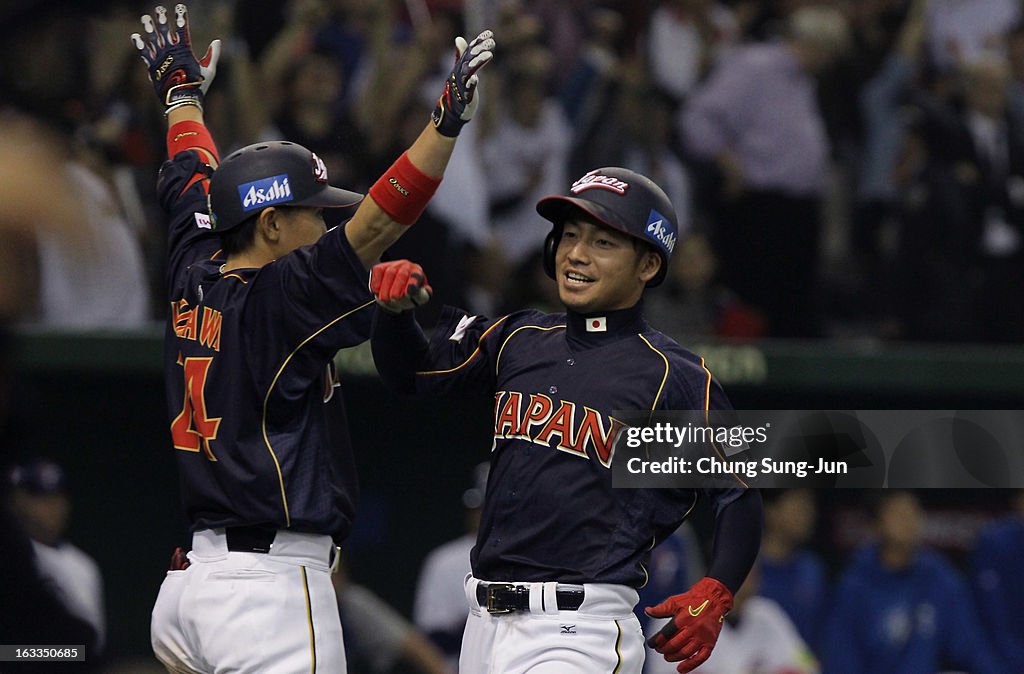 Japan v Chinese Taipei - World Baseball Classic Second Round Pool 1