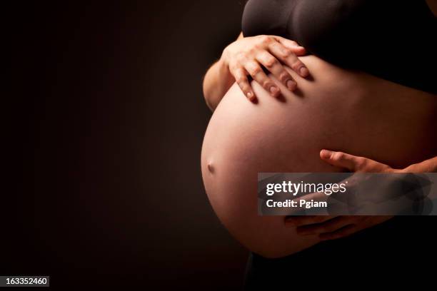 512 Pregnant Belly Silhouette Stock Photos, High-Res Pictures, and