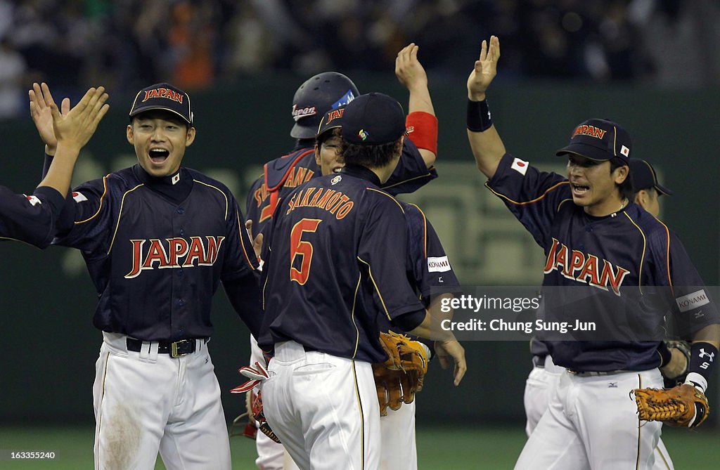 Japan v Chinese Taipei - World Baseball Classic Second Round Pool 1