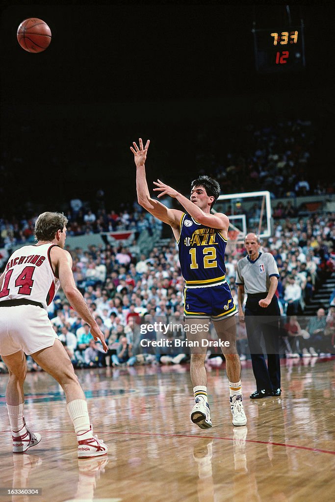 Utah Jazz v Portland Trail Blazers