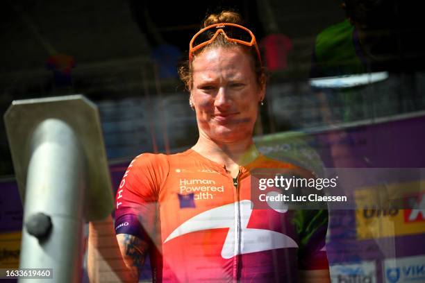 Lily Williams of The United States and Team Human Powered Health prior to the 9th Tour of Scandinavia 2023 - Battle Of The North, Stage 1 a 124.6km...