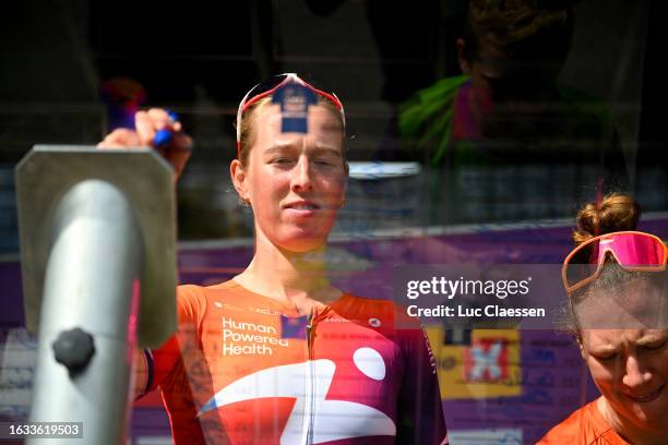 Alice Barnes of Great Britain and Team Human Powered Health prior to the 9th Tour of Scandinavia 2023 - Battle Of The North, Stage 1 a 124.6km stage...