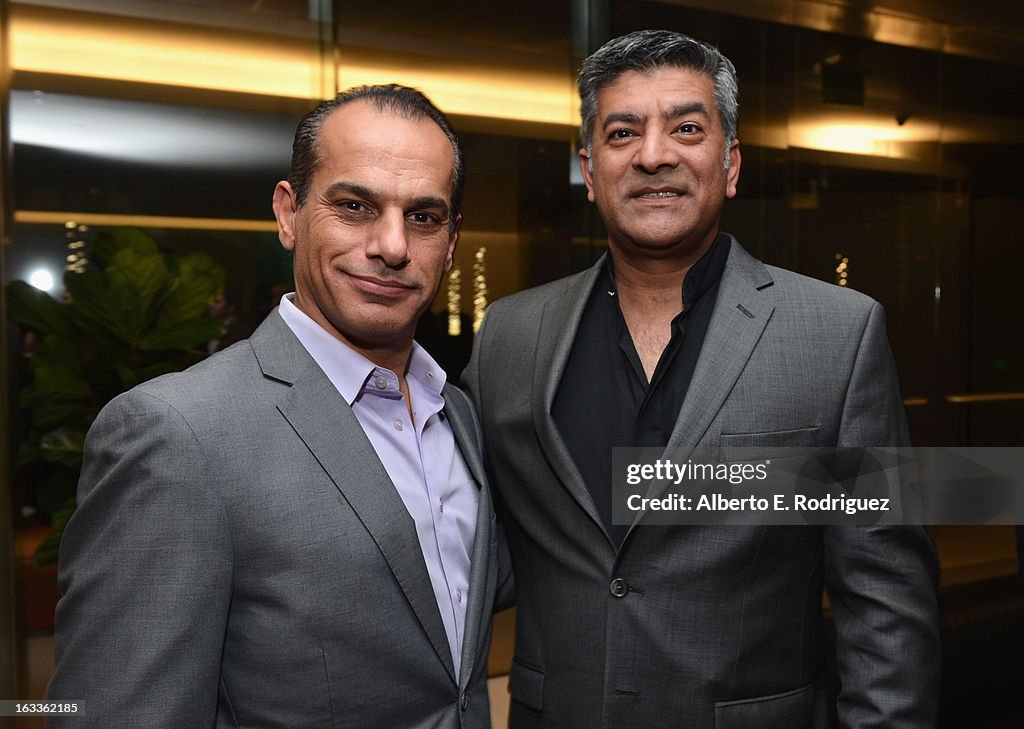 Reza Rassool Actor Said Faraj and Reza Rassool attend a special screening of... News ...