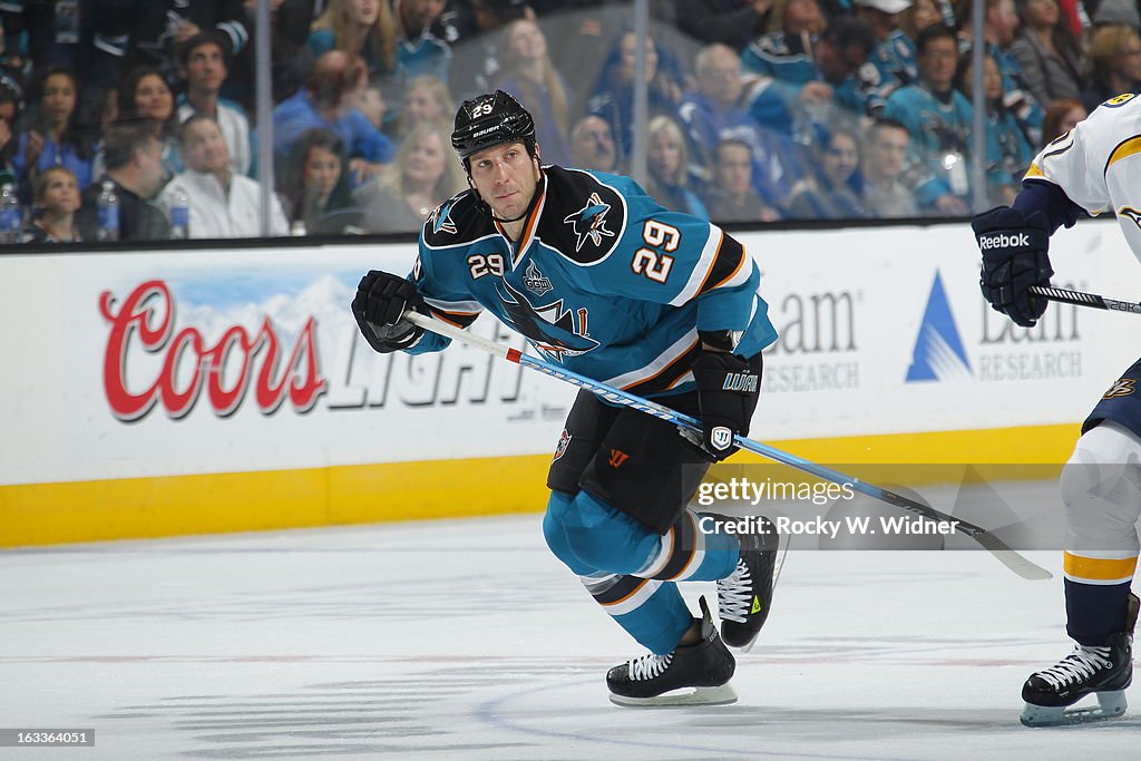 Nashville Predators v San Jose Sharks