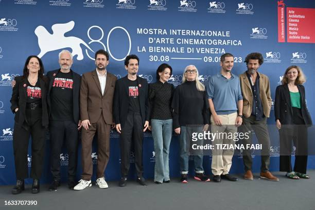 Director and journalist Laura Poitras, Irish screenwriter and director Martin McDonagh, Argentinian screenwriter and director Santiago Mitre, US...