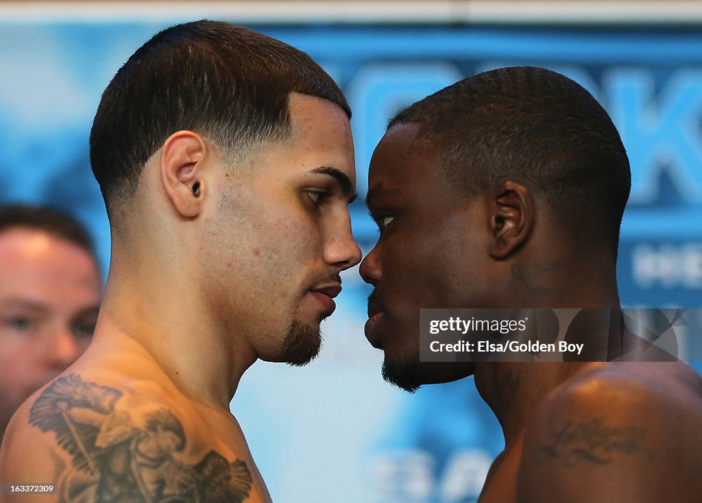 Michael Perez v Lonnie Smith - Weigh In