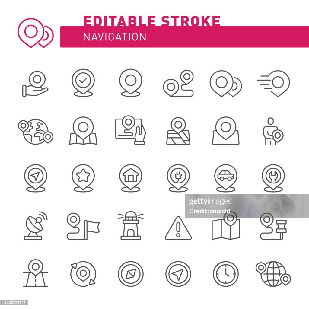 Navigation Symbole