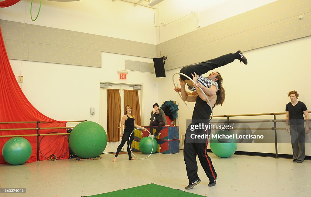 "Pippin" Broadway Open Press Rehearsal